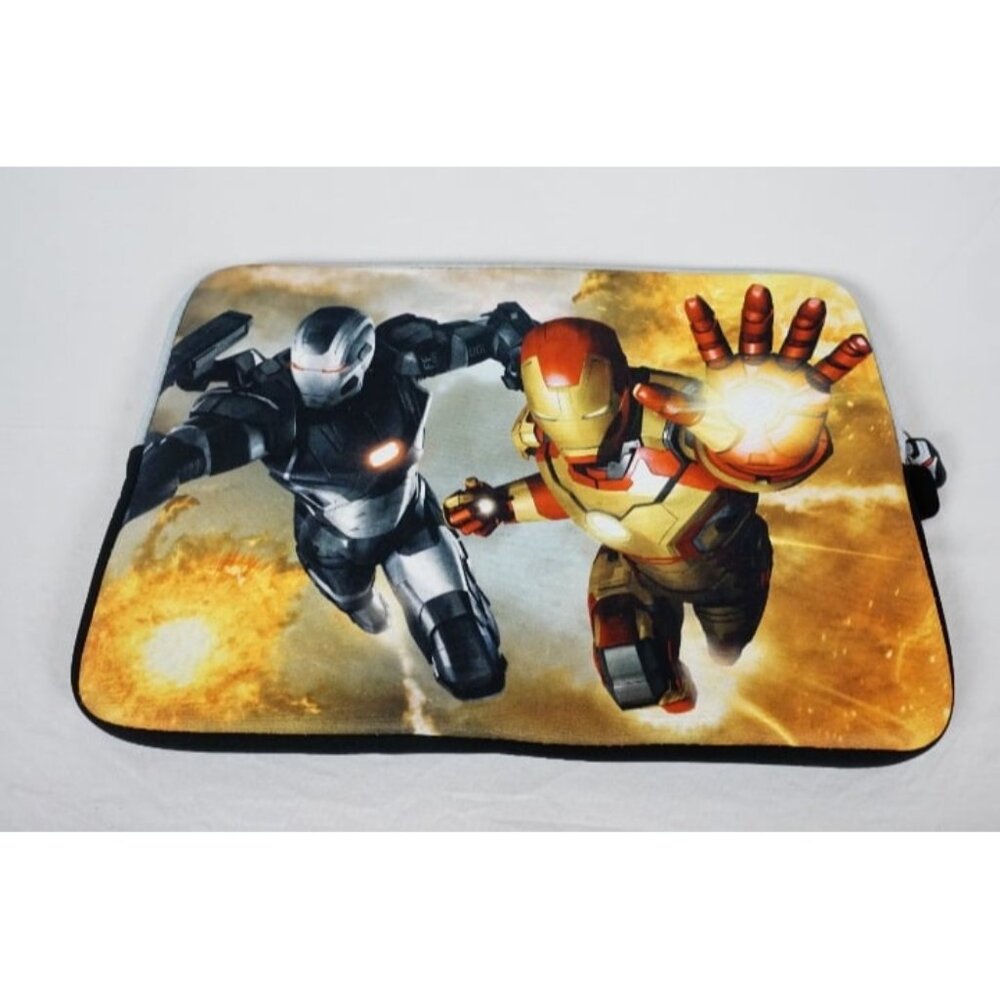 Marvel Iron Man 3 Neoprene Sleeve Case Zipper fits up to 14" Tablet or Notebook